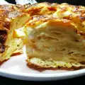 Lavaš pita u kalupu za kolače