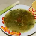 Prolećna supa od belog luka