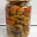 Ljute papričice u tegli za zimu