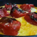 Punjene paprike sa sosom
