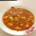 Posni paprikaš s graškom i krompirom