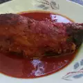 Mleveno meso sa patlidžanom u paradajz sosu