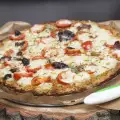 Vegetarijanska keto pica