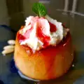 Krem karamel sa turonom (Flan de Turrón)