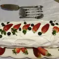 Rolat od patišpanja sa jagodama i pavlakom