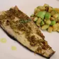 Pastrmka sa orasima, bosiljkom i sotiranim tikvicama