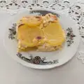 Musaka od belog mesa i krompira sa domaćom šunkom