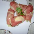 Zapečene rolnice od šunke sa krompirom i kiselim krastavčićima