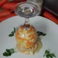 Salata od kupusa, šargarepe i tahinija od susama u čaši