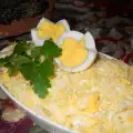 Salata od bele rotkve i kuvanih jaja