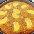 Veganska torta sa ovsenim pahuljicama i mandarinama