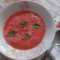 Hladna čorba od lubenice i paradajza