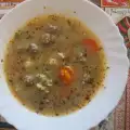 Čorbica od povrća sa lopticama i kinoom
