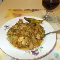Svinjski zalogaji sa pivom i lukom (Jednostavno meze uz vino)