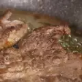 Svinjetina sa komoračem i sosom od pečuraka