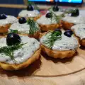 Ukusni tartaleti sa musom od sireva