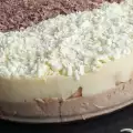 Torta sa kroasanıma crno ı belo