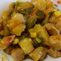 Vegetarijanski zalogaji od soje sa krompirom i povrćem