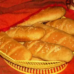 Francuski baguette sa maslinovim uljem