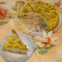 Torta sa kiselom pavlakom i bananama