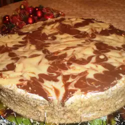 Praznična torta sa belom čokoladom