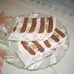 Najukusnija keks torta sa bananama