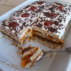 Jednostavna torta sa šargarepom i keksom