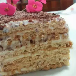 Torta sa kiselom pavlakom i keksom