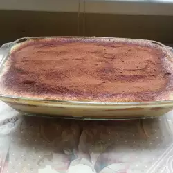 Keks torta sa kremom od vanile i kakaom