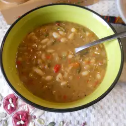 Supa sa pasuljem bez mesa