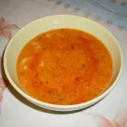 Čorbast pasulj sa sokom od paradajza