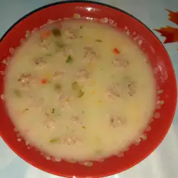 Supa sa mlevenim mesom i peršunom