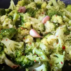 Brokoli sa maslacem u tiganju