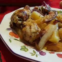 Aromatični pileći bataci sa krompirom