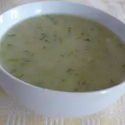Bela supa od tikvica