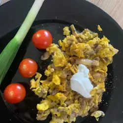 Pržena jaja sa origanom