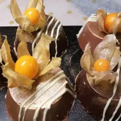 Italijanski slatkiš sa belom čokoladom