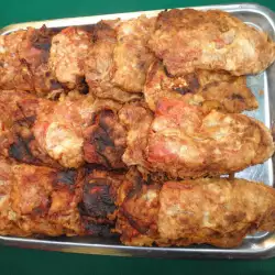 Pohovane paprike sa dimljenom piletinom
