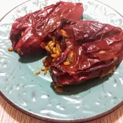 Sušene paprike sa braon pirinčem