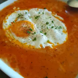 Krem supa sa telećim bujonom