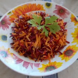 Salata od crvene cvekle i šargarepe