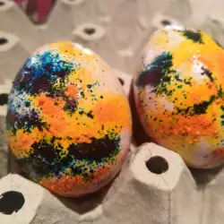 Farbanje jaja sa želatinom
