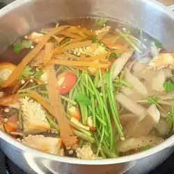 Letnja supa sa bujonom od povrća