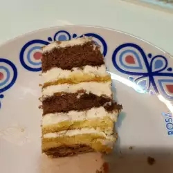 Sočna čoko-vanila torta