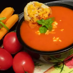 Krem supa od paradajza sa pavlakom