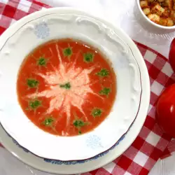 Supa od paradajza sa lukom