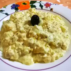 Salata od jaja sa maslinama