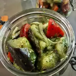 Salata od povrća sa patlidžanima
