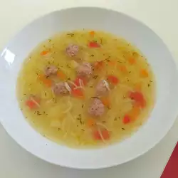 Supa sa mlevenim mesom i čubarom