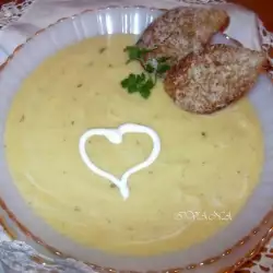 Krem supa sa bujonom od povrća